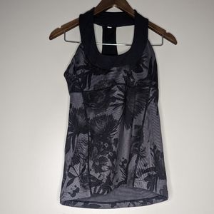 Lululemon medium black and grey tank top